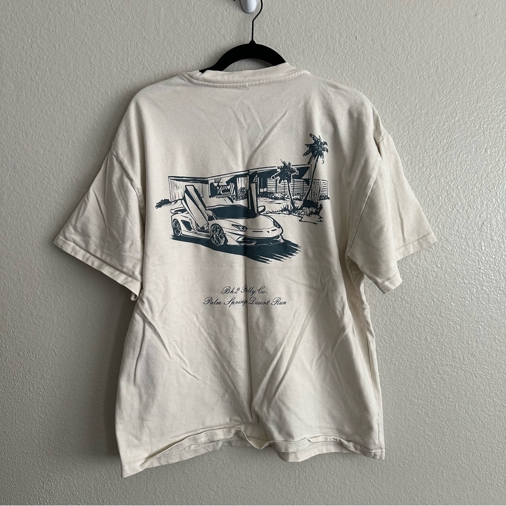 Car Rally Oversized Tee Lambo Aventador